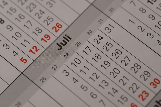 Foto: Kalender